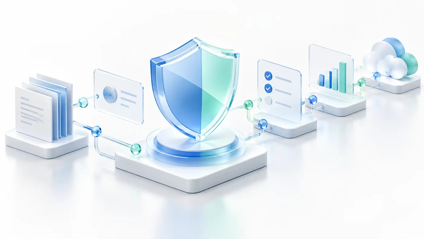 Security and Reliability — illustrative visual
